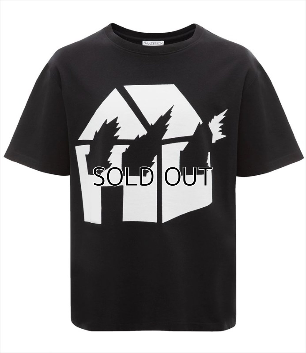 画像1: JW ANDERSON Burning House T-Shirt (Tシャツ) (1)