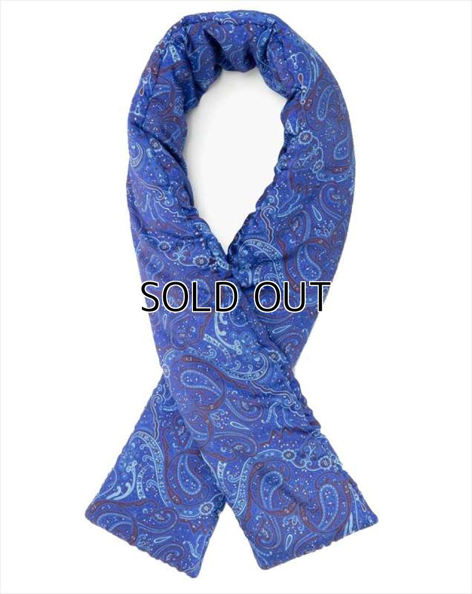 画像1: JW ANDERSON Paisley Print Padded Scarf (ペイズリーパデッドスカーフ) (1)