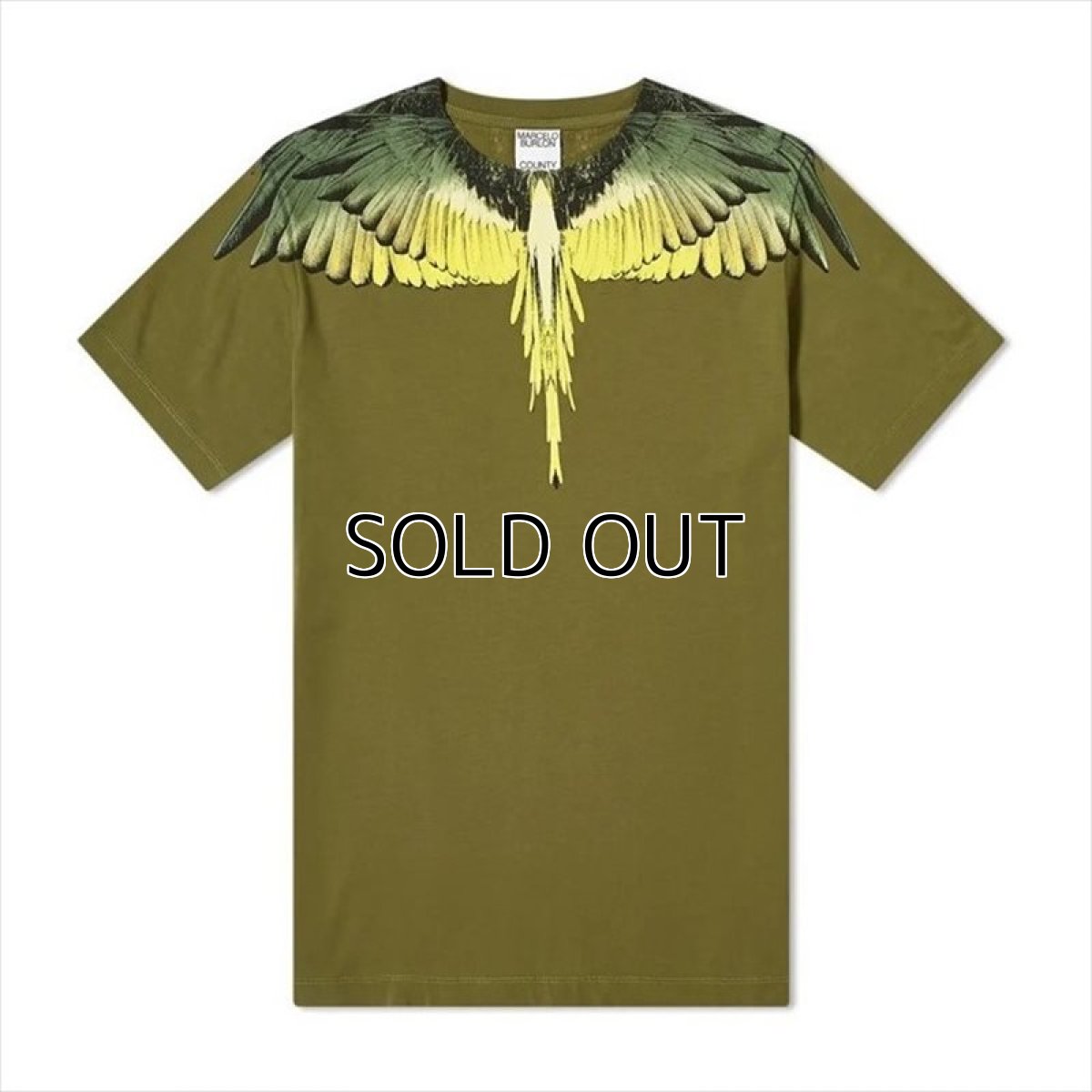 画像1: MARCELO BURLON Wings T-Shirt (Tシャツ) (1)