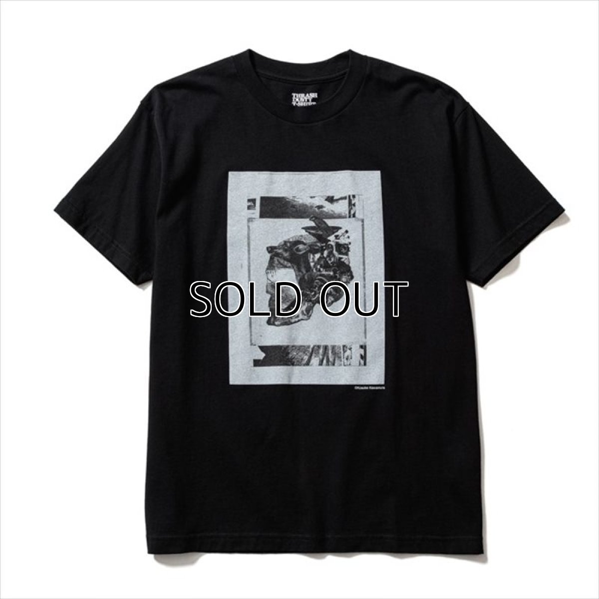 画像1: MINEDENIM K.Kawamura Photo Collage T-Shirt Skull (Tシャツ) (1)