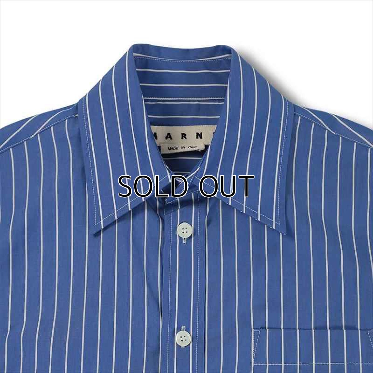 画像2: MARNI Stripe Oversized Shirt (ストライプオーバーサイズシャツ) (2)