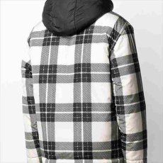 画像3: MARNI Check Fooded Jacket (3)