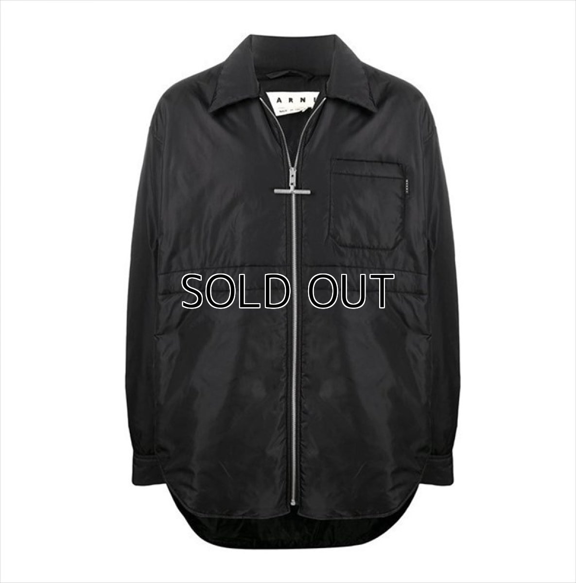 画像1: MARNI Lightweight Nylon Shirt Jacket (1)