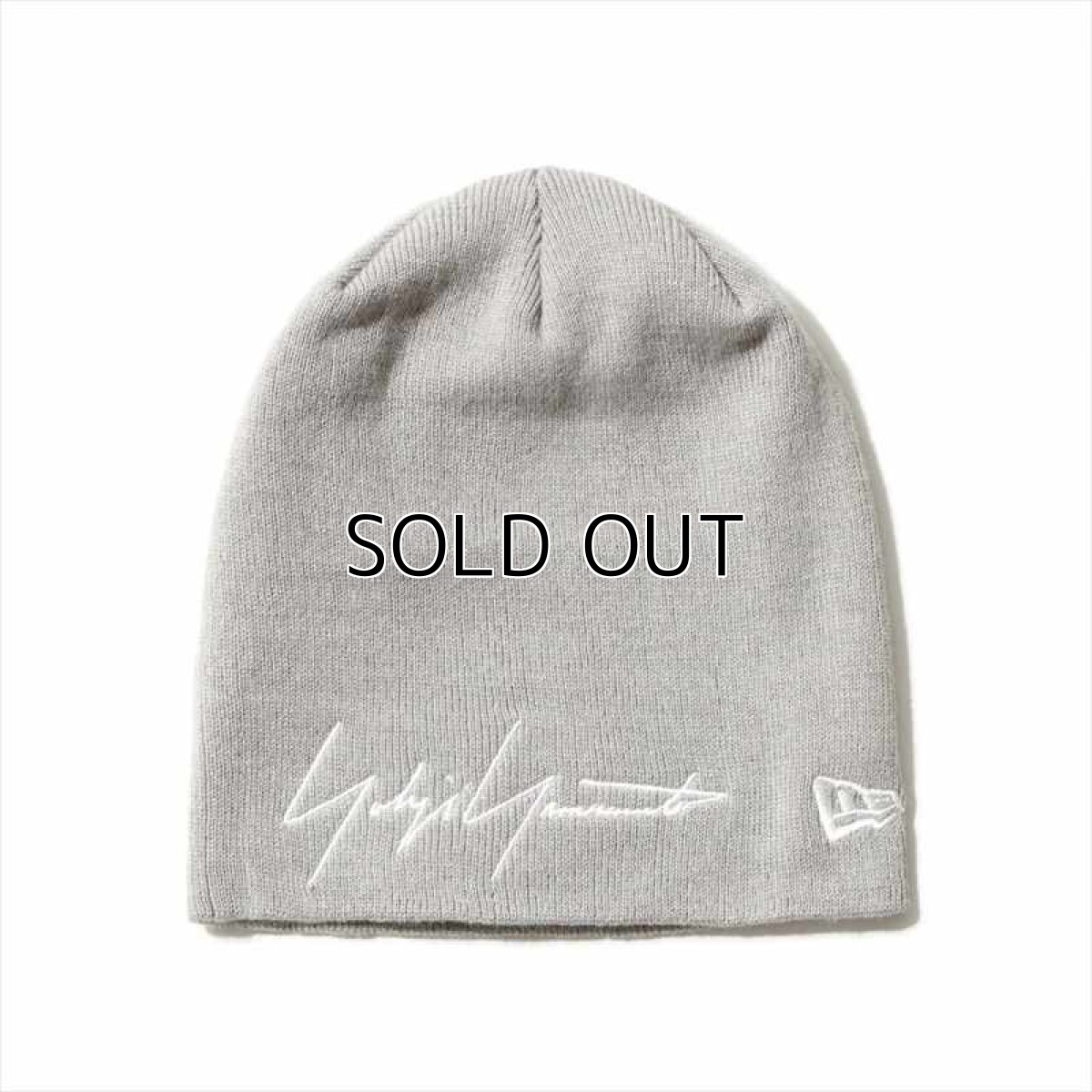 画像1: YOHJI YAMAMOTO x NEW ERA Basic Beanie FW2020 Signature Logo (1)