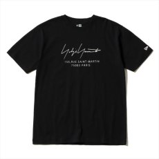 画像1: YOHJI YAMAMOTO x NEW ERA T-shirt FW2020 Signature Logo Paris (1)