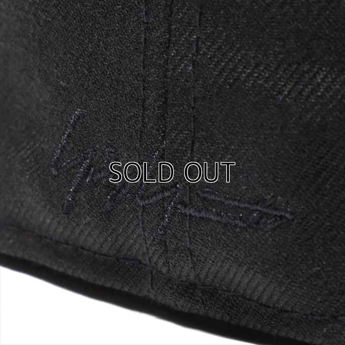 画像7: YOHJI YAMAMOTO x NEW ERA 59FIFTY Cap FW2020 Velcro Patch (7)