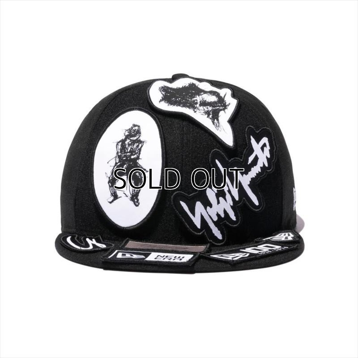 画像3: YOHJI YAMAMOTO x NEW ERA 59FIFTY Cap FW2020 Velcro Patch (3)