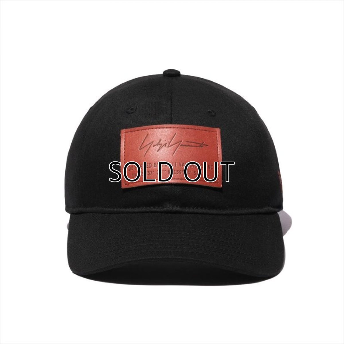 画像2: YOHJI YAMAMOTO x NEW ERA 9THIRTY Cap FW2020 Leather Patch (2)