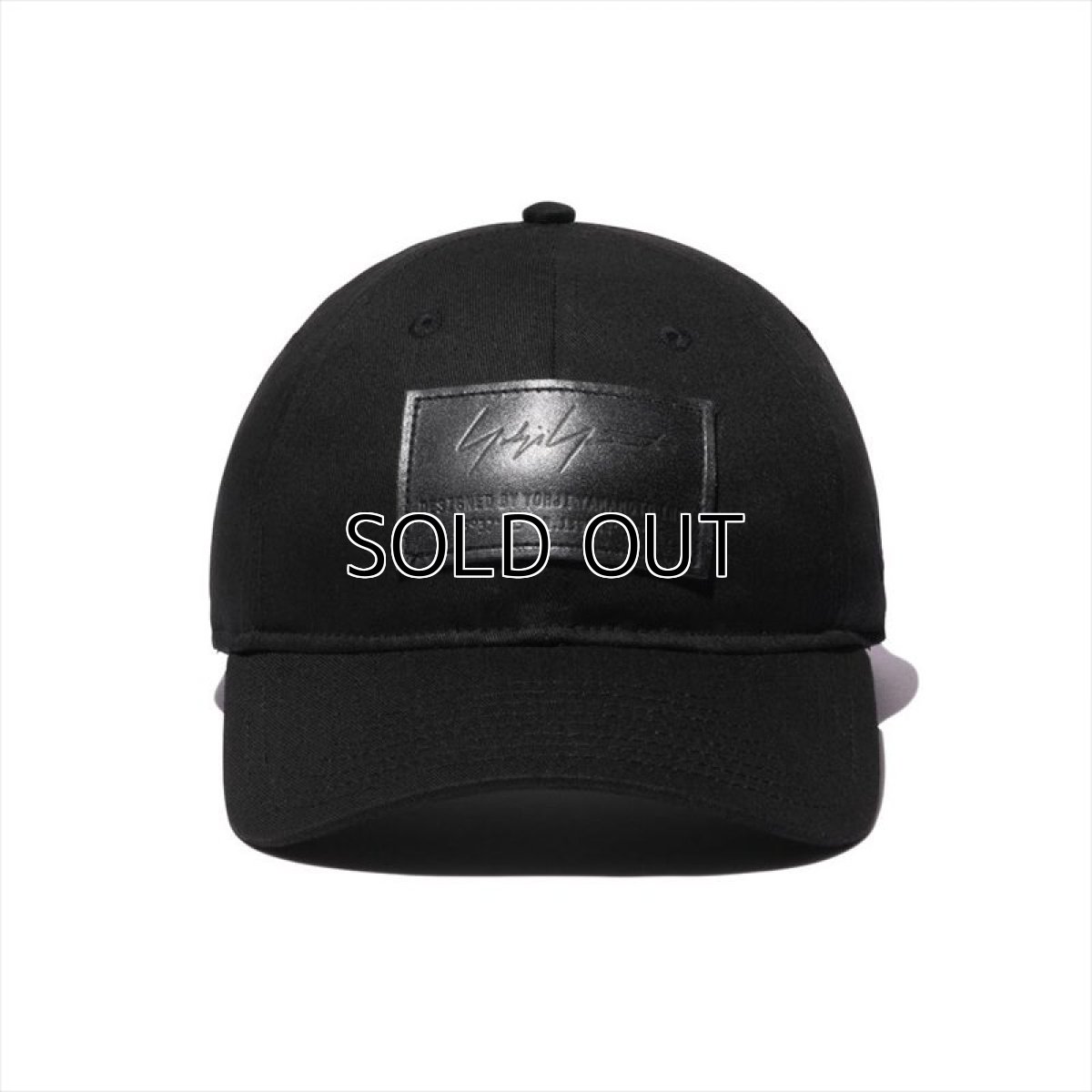 画像2: YOHJI YAMAMOTO x NEW ERA 9THIRTY Cap FW2020 Leather Patch  (2)