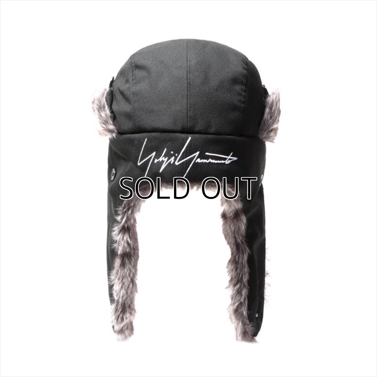 画像8: YOHJI YAMAMOTO x NEW ERA Trapper FW2020 Signature Logo (8)