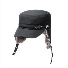 画像4: YOHJI YAMAMOTO x NEW ERA Range Earflap Cap FW2020 Signature Logo (4)