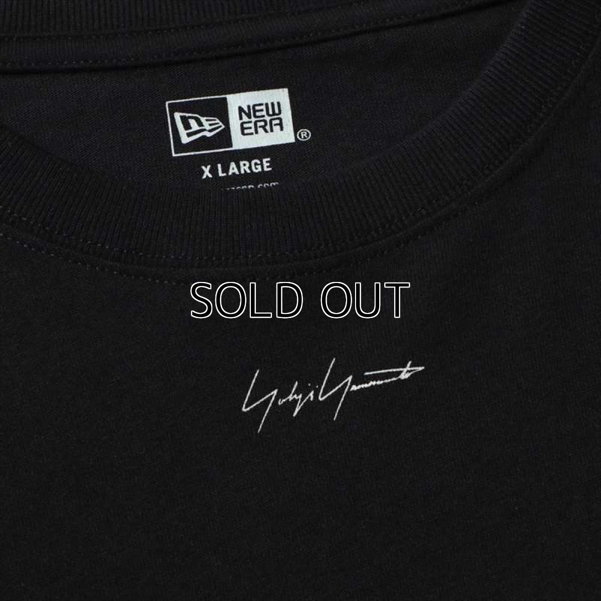 画像2: YOHJI YAMAMOTO x NEW ERA Mini Logo L/S T-Shirt FW2020 (2)