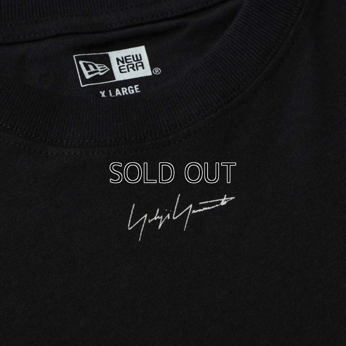 画像2: YOHJI YAMAMOTO x NEW ERA Mini Logo S/S T-Shirt FW2020 (2)