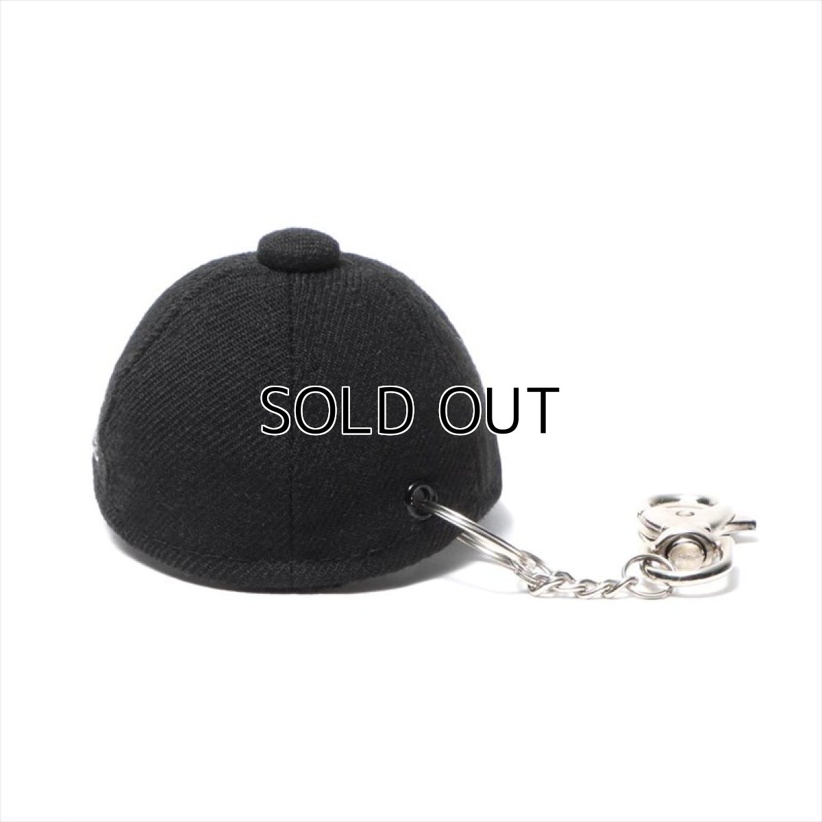 画像3: YOHJI YAMAMOTO x NEW ERA Black Serge Cap Keyholder FW2020 (3)