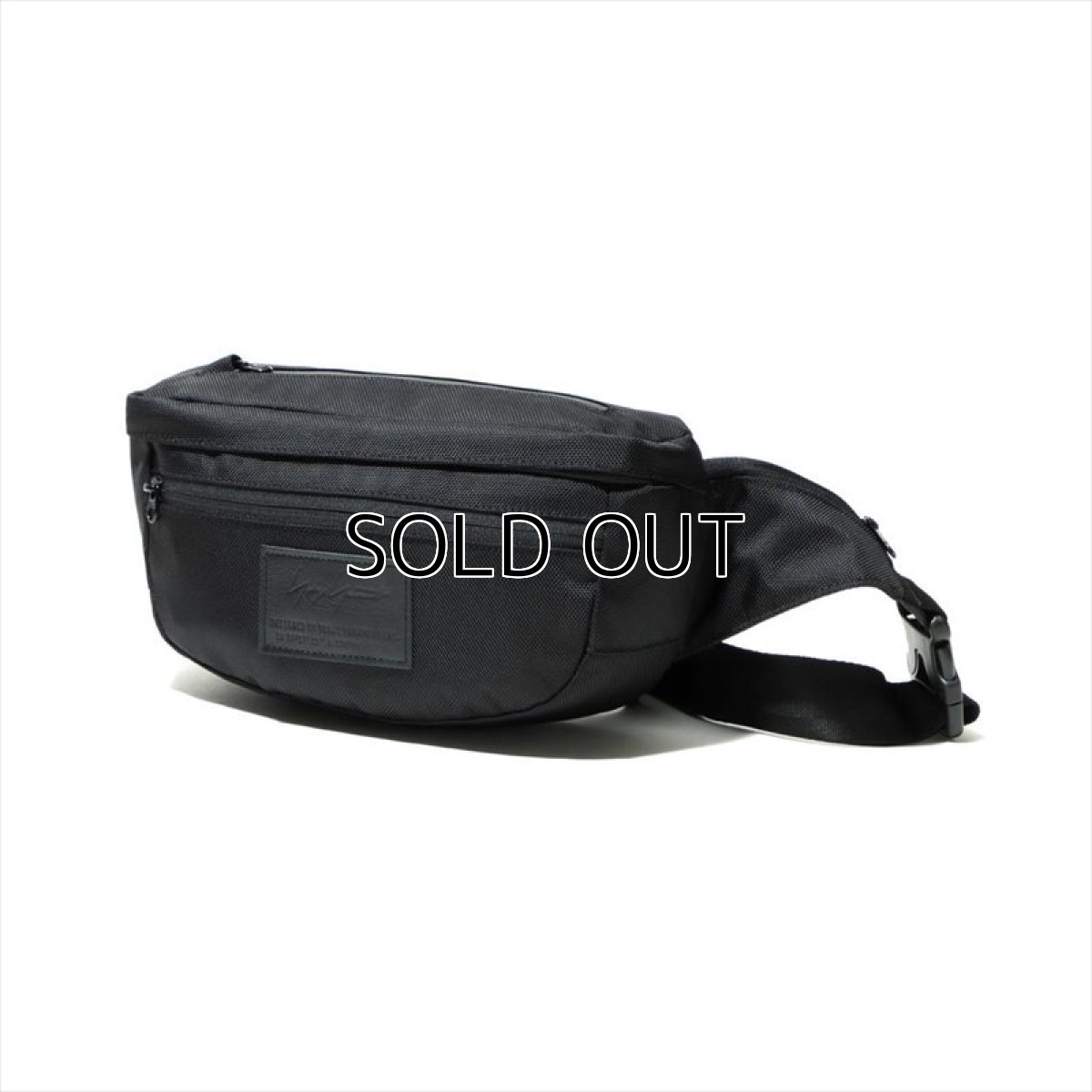 画像1: YOHJI YAMAMOTO x NEW ERA Explorer Waist Bag FW2020 Leather Patch (1)