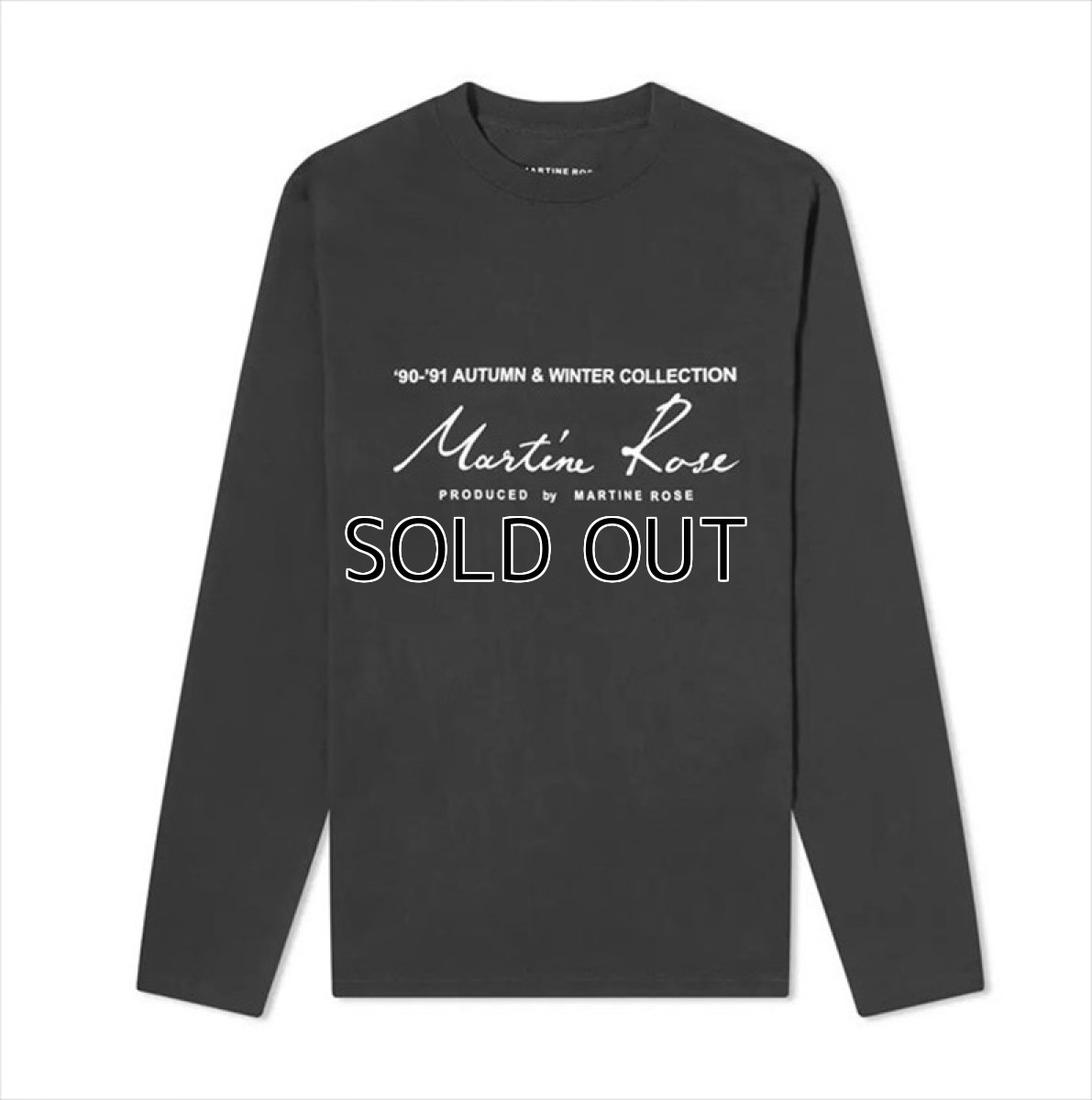画像1: MARTINE ROSE Classic L/S T-Shirt (ロングTシャツ) (1)