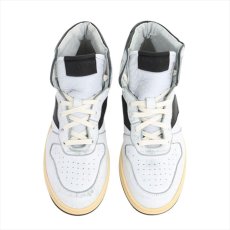 画像4: RHUDE Rhecess Hi White/Black (スニーカー) (4)