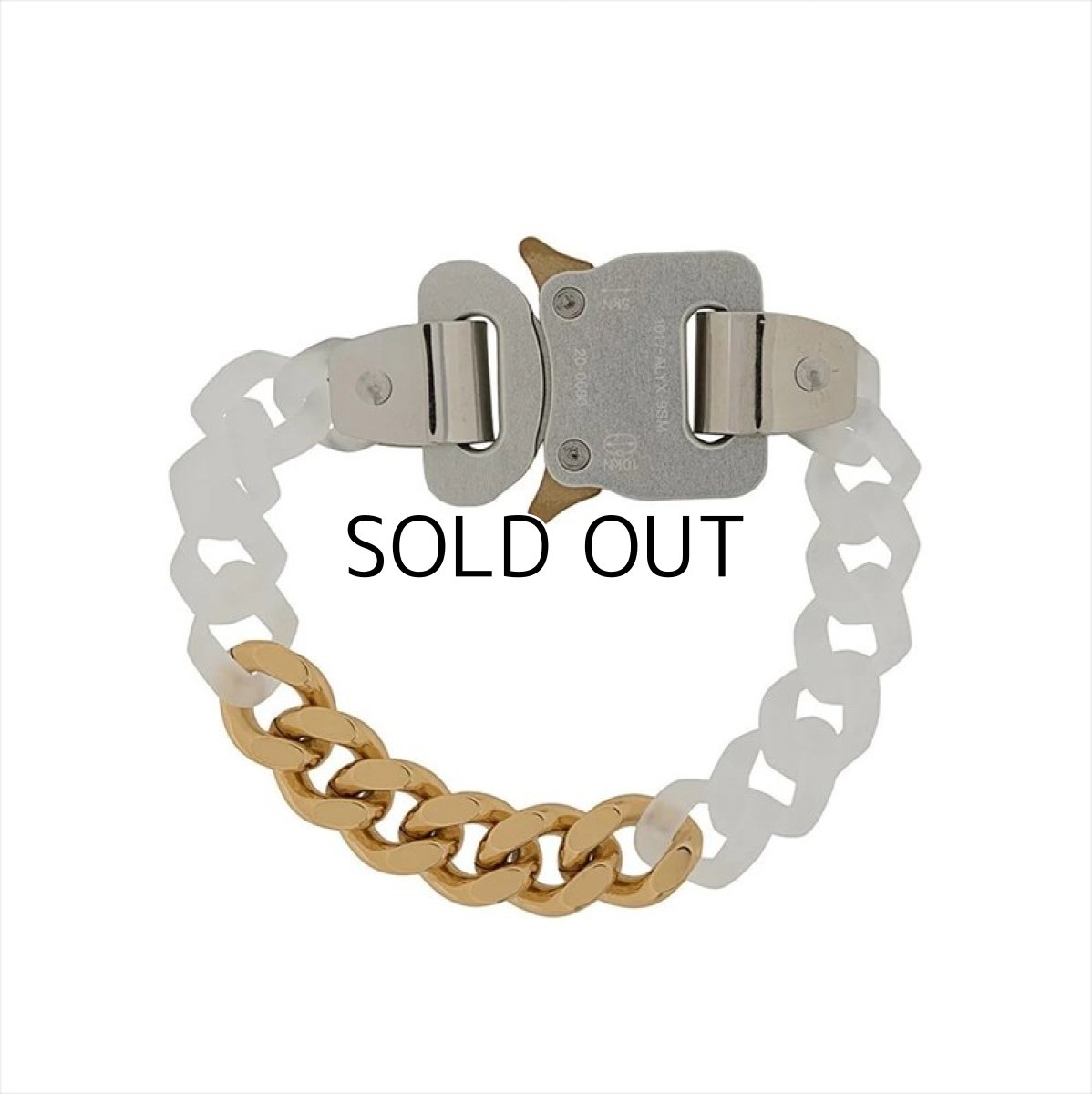 画像1: 1017 ALYX 9SM Transparent Chain And Metal Bracelet (ブレスレット) (1)