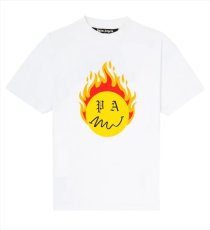 画像1: PALM ANGELS Burning Head T-Shirt (1)