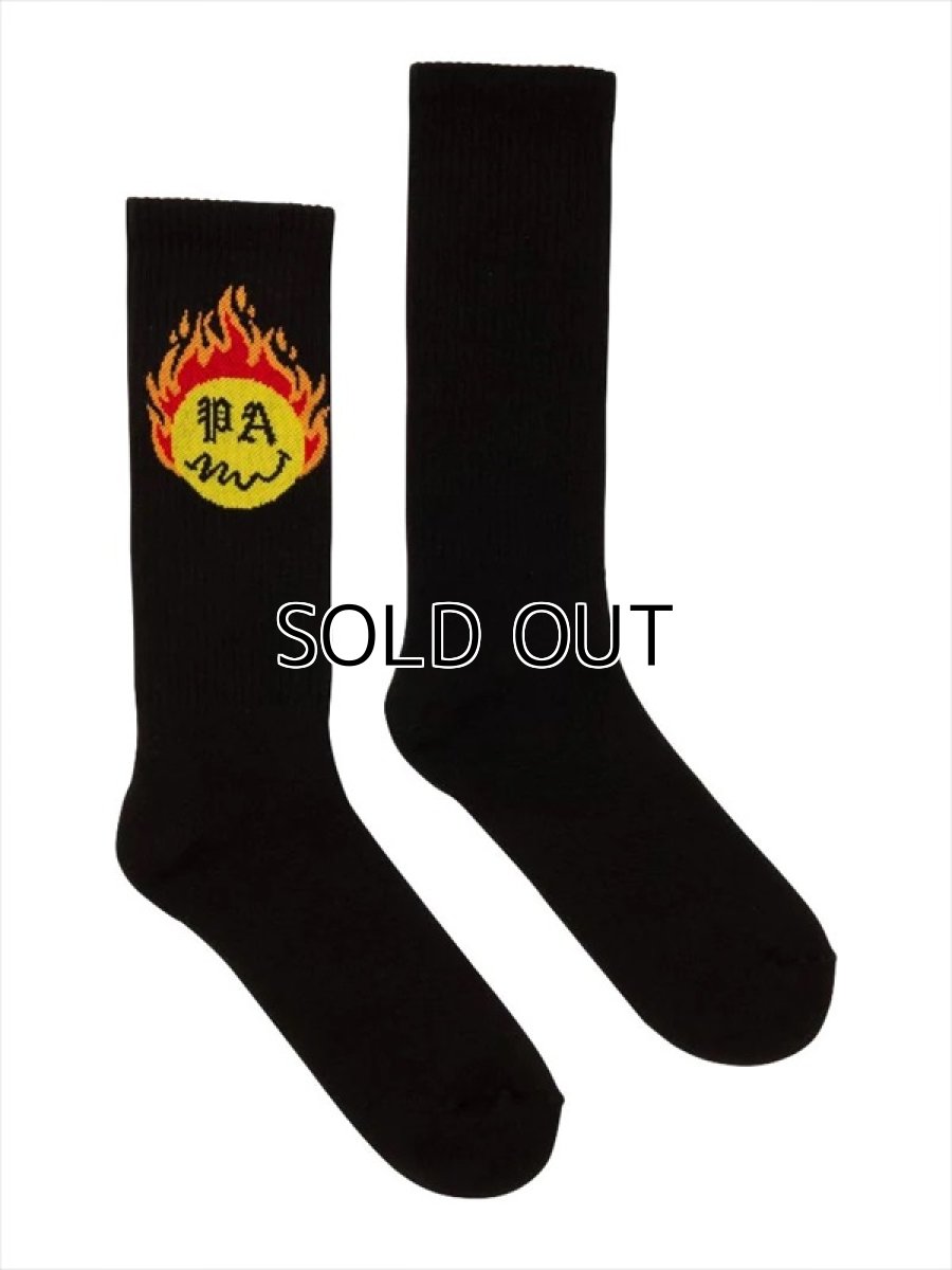 画像1: PALM ANGELS Burning Head Socks (1)