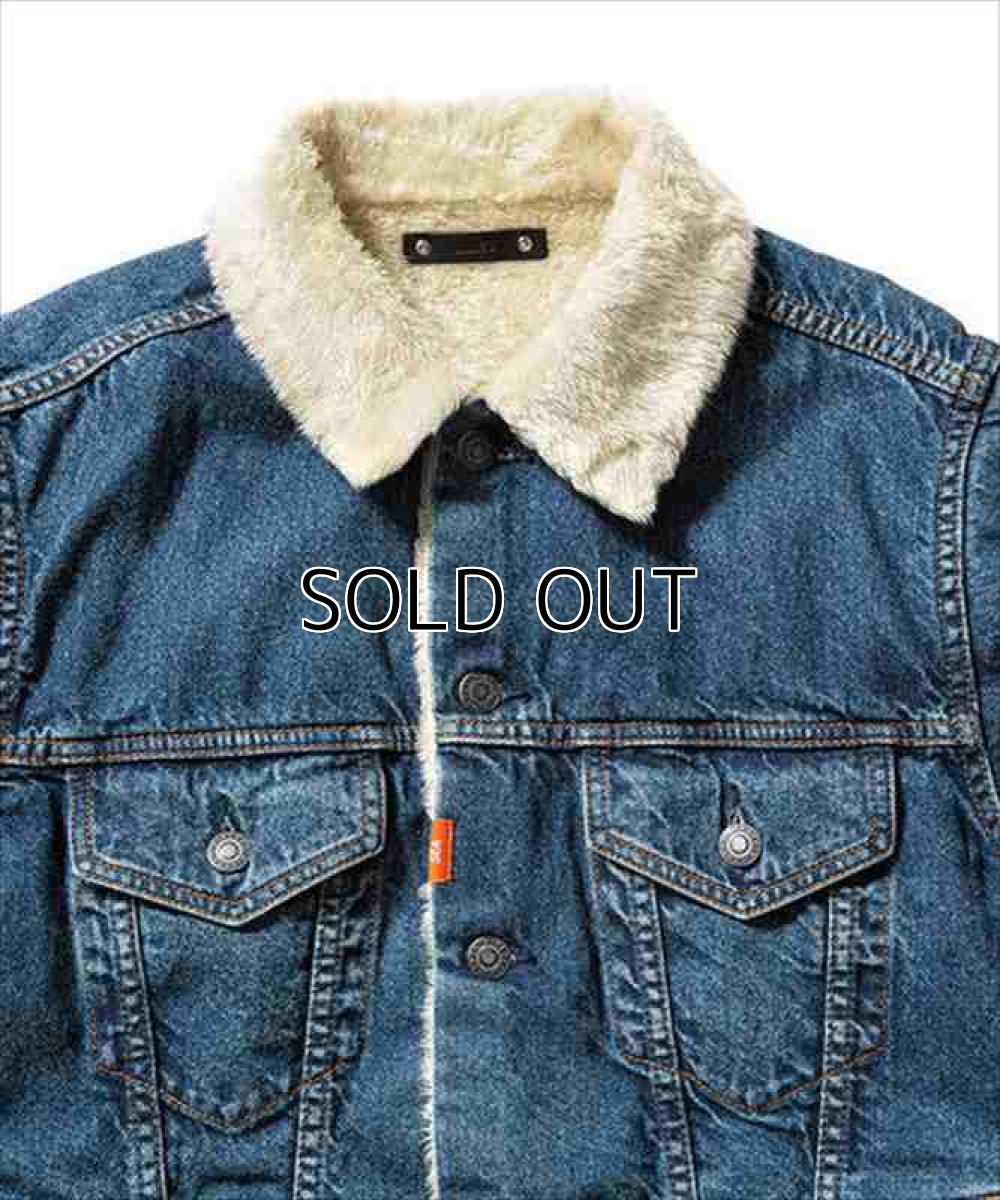 画像4: MINEDENIM x WIND AND SEA Denim Boa GJKT (マインデニム x ウィンダンシー) (4)