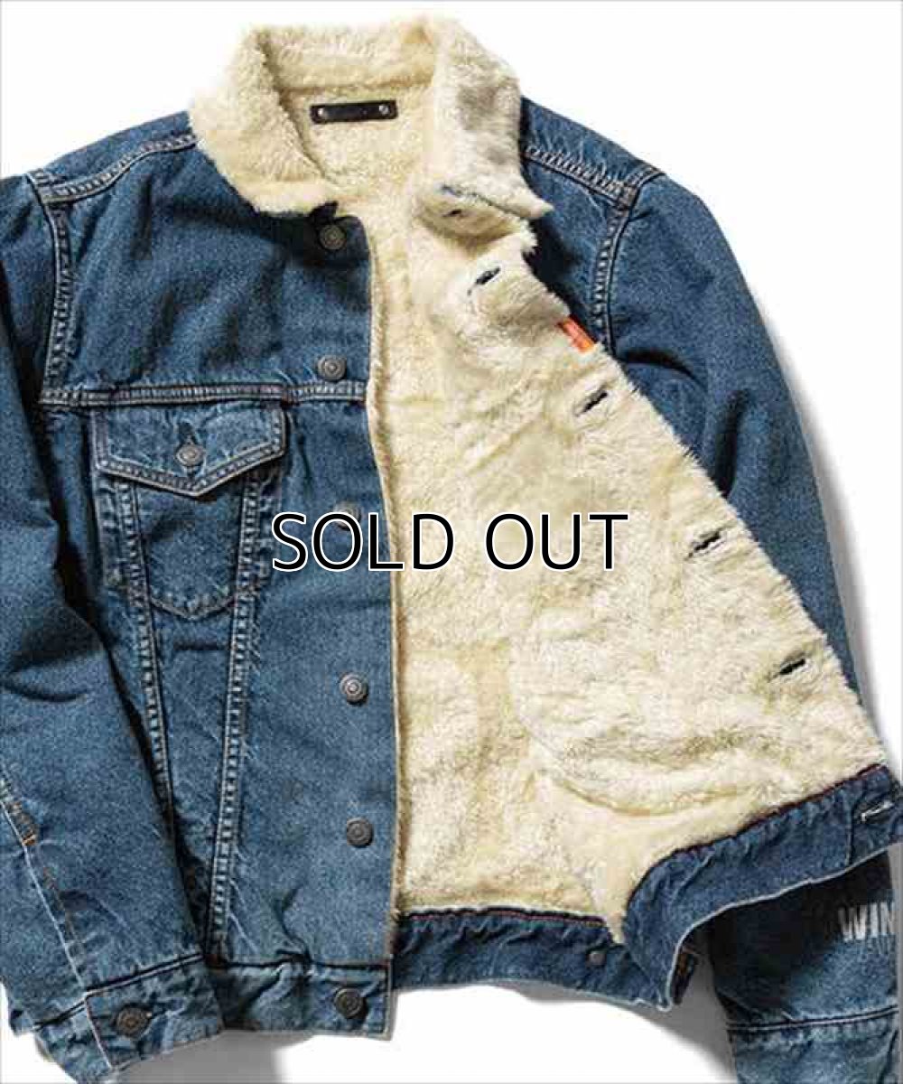 画像3: MINEDENIM x WIND AND SEA Denim Boa GJKT (マインデニム x ウィンダンシー) (3)