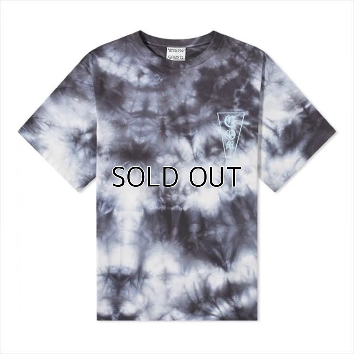 画像1: MARCELO BURLON COM Tie Dye Over T-Shirt (Tシャツ) (1)