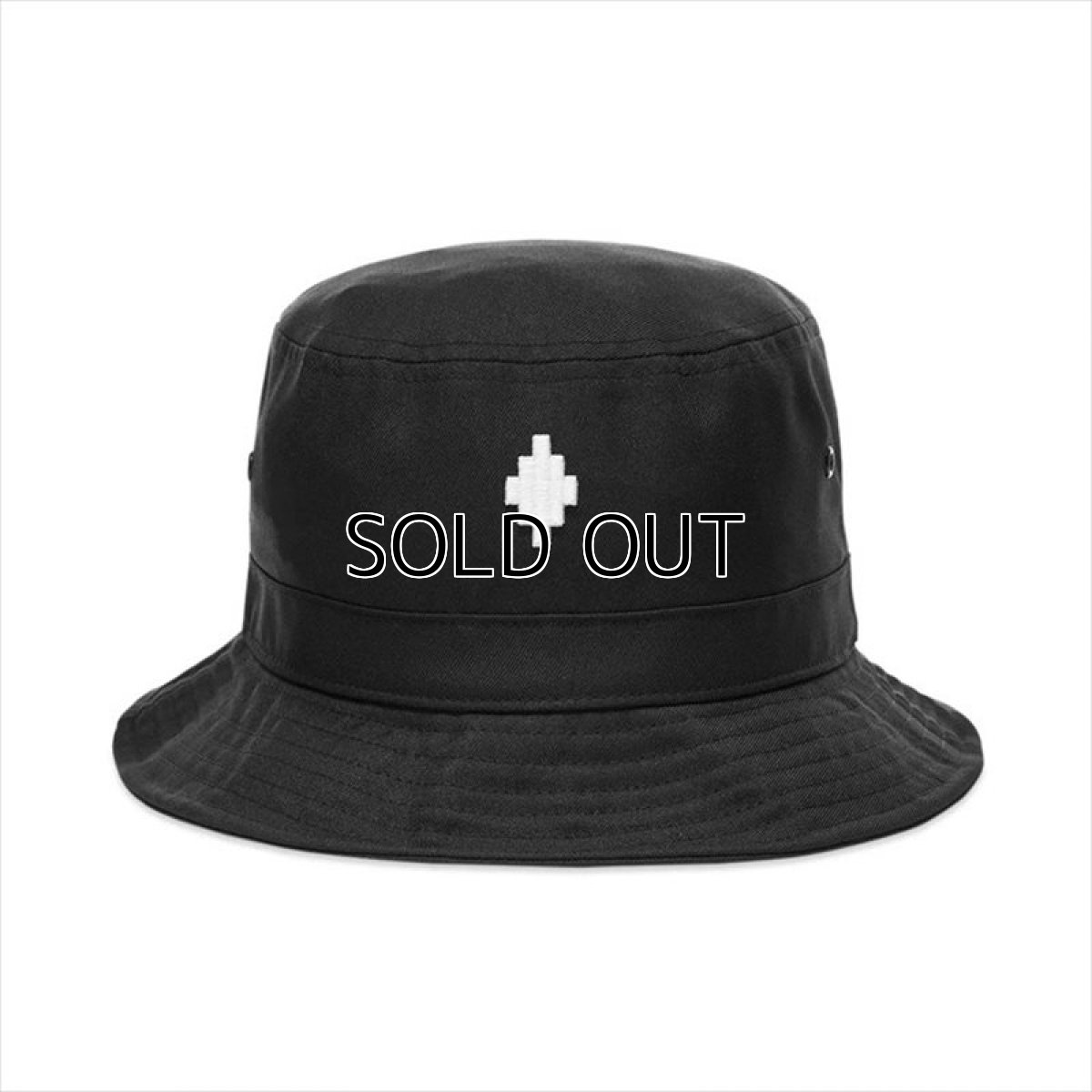画像1: MARCELO BURLON Cross Bucket Hat (バケットハット) (1)