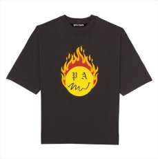 画像1: PALM ANGELS Burning Head Loose T-Shirt (1)