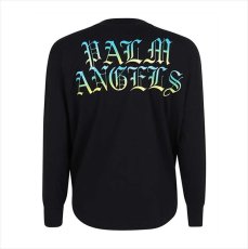 画像2: PALM ANGELS Hue Gothic Logo Over L/S T-shirt (2)
