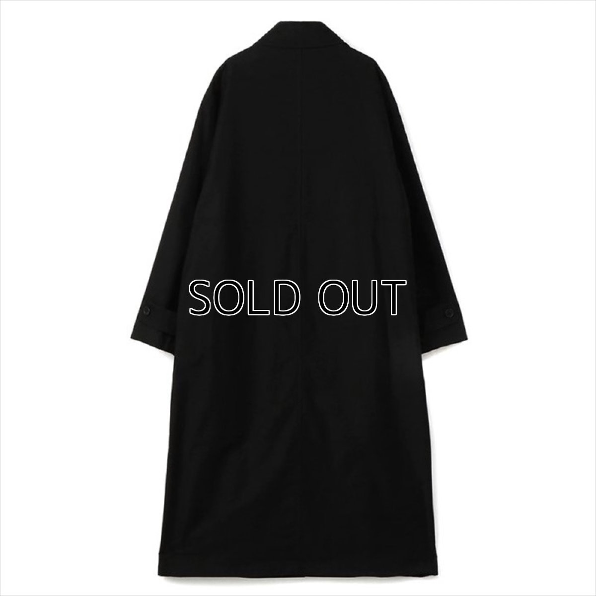 画像2: YOHJI YAMAMOTO C/Twill Shirt Coat (2)