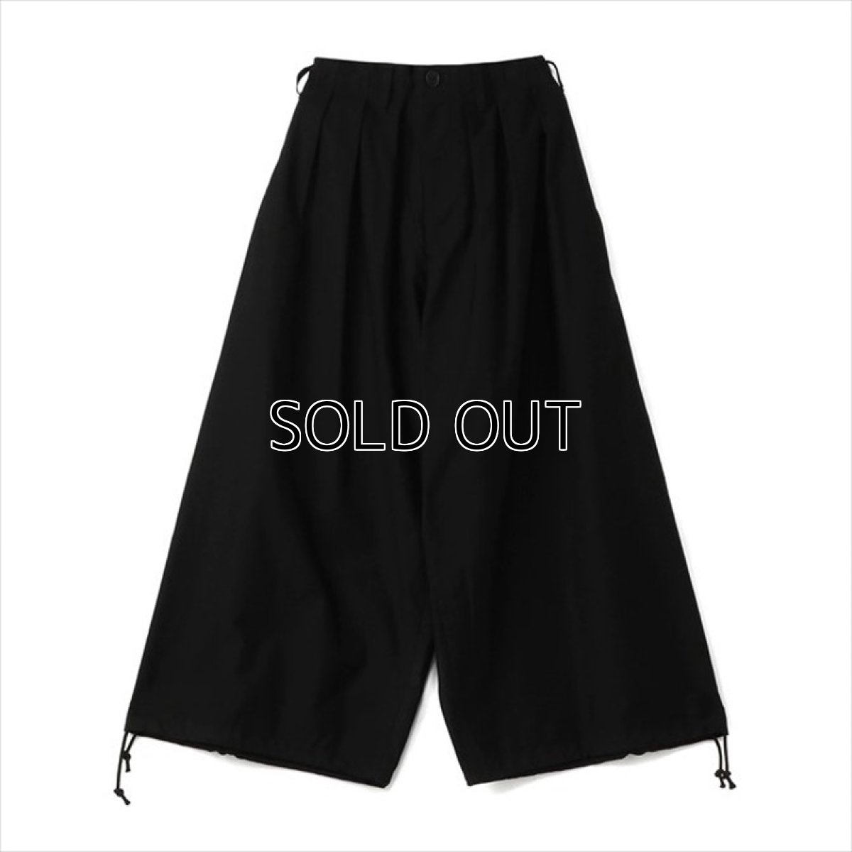 画像1: YOHJI YAMAMOTO C/Twill Balloon Pants (1)