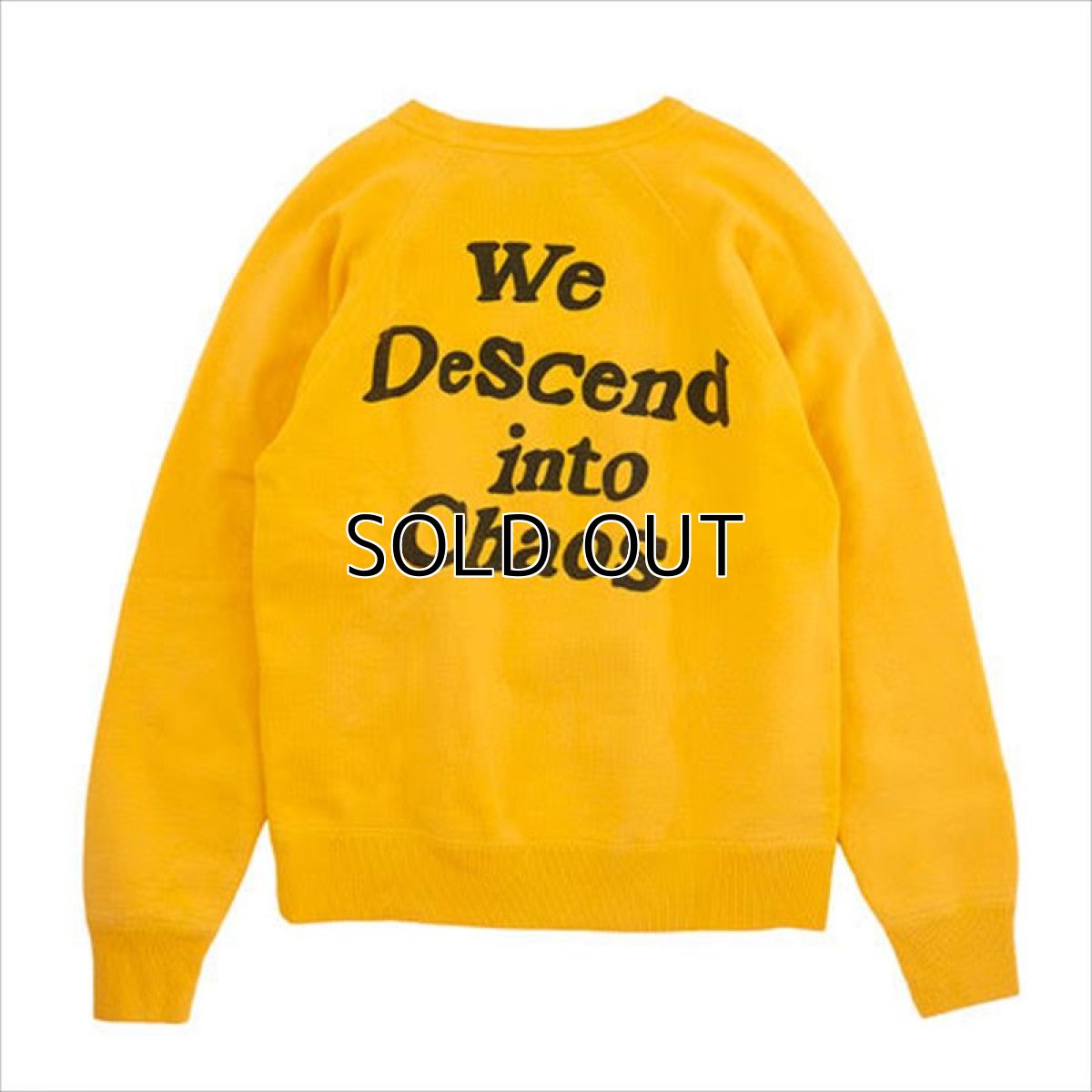 画像2: ©SAINT Mxxxxxx Raglan Sweatshirt Yellow (スウェット) (2)