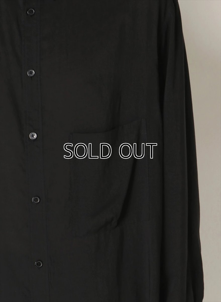 画像3: YOHJI YAMAMOTO Tencel Lawn Short Blouse (3)