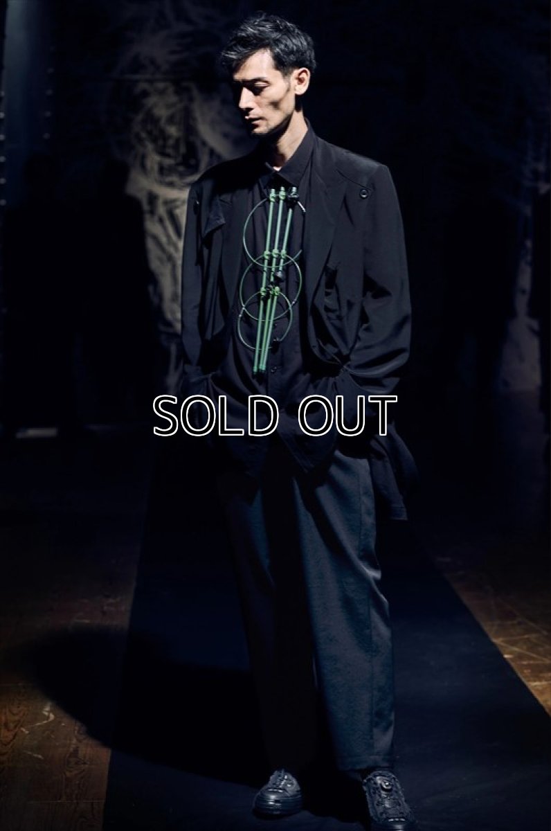 画像5: YOHJI YAMAMOTO Tencel Lawn Short Blouse (5)