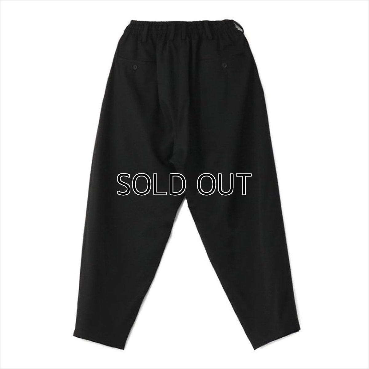 画像2: YOHJI YAMAMOTO W/Gabardine String Pants (2)