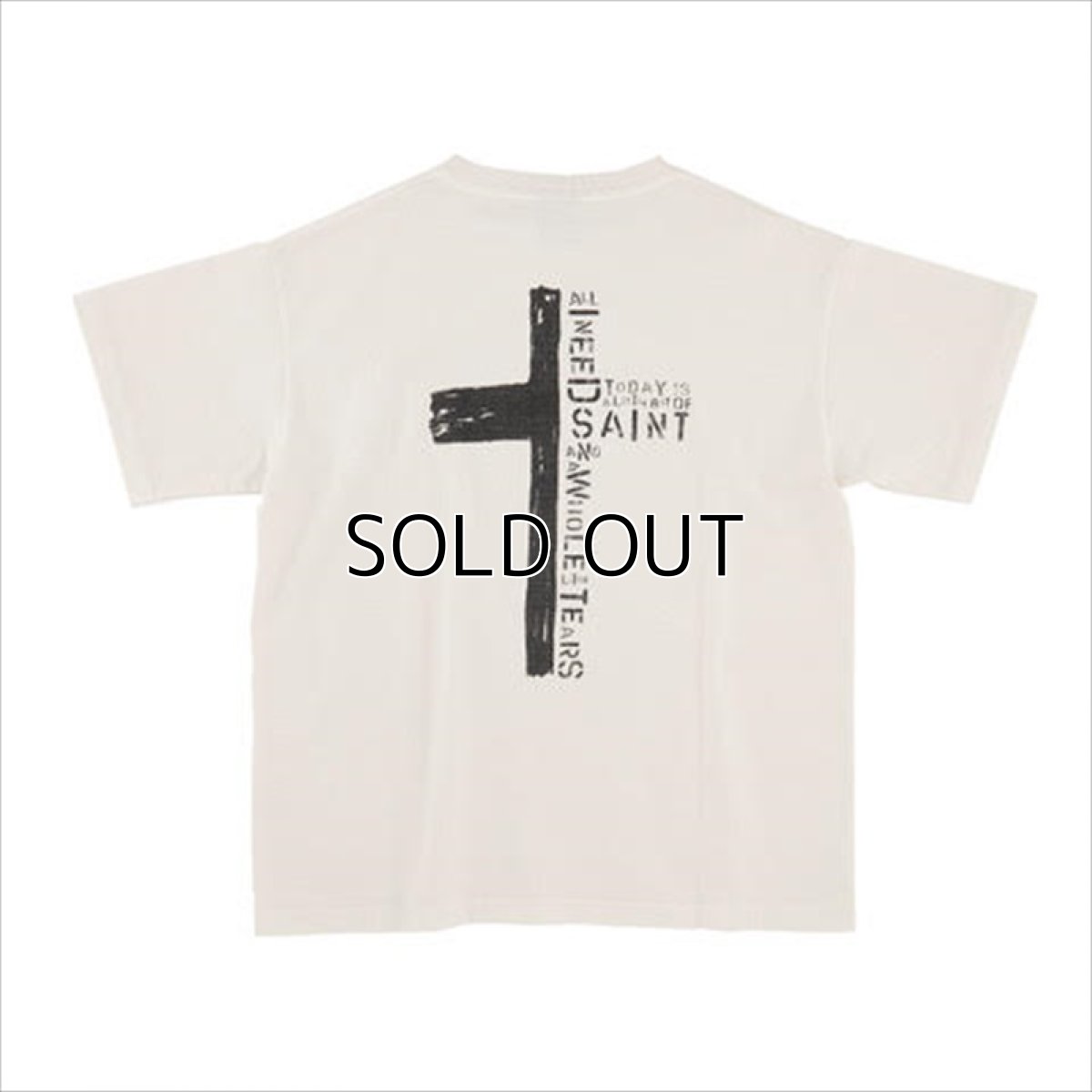 画像2: ©SAINT Mxxxxxx x Denim Tears S/S Tee White (Tシャツ) (2)