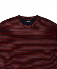 画像2: MINEDENIM H.Drawing Micro Border L/S T-Shirt (ボーダーロングTシャツ) (2)