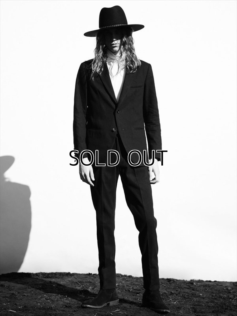 画像5: MINEDENIM F.Black Flannel Denim Western JKT (テーラードジャケット) (5)