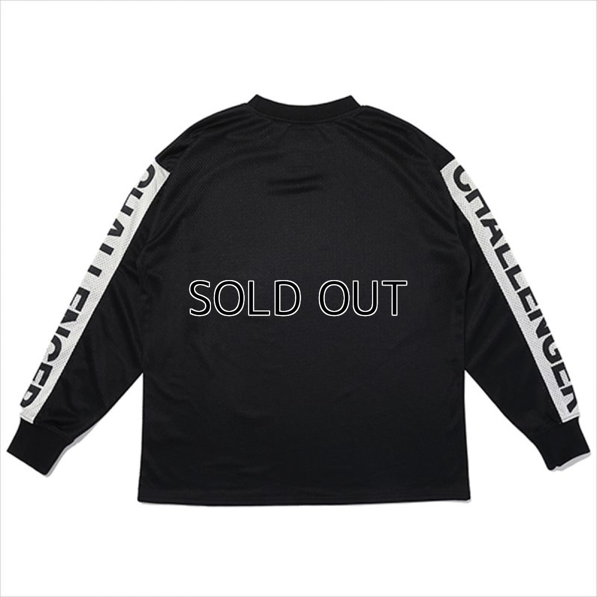 画像2: CHALLENGER L/S Logo Mesh Tee (ロングTシャツ) (2)