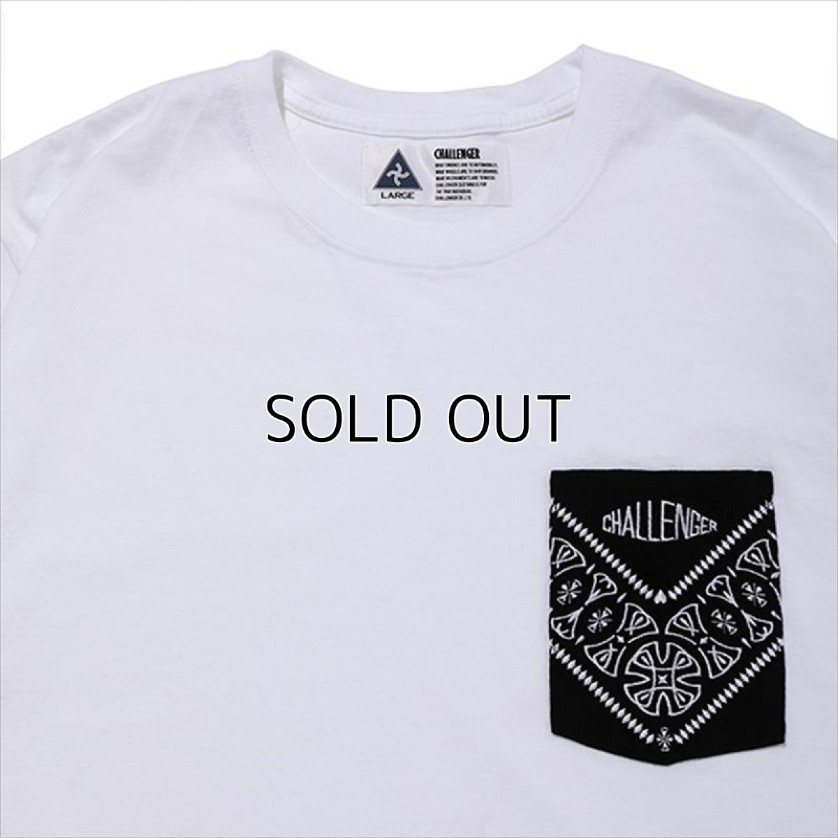 画像2: CHALLENGER Bandana PKT Tee (Tシャツ) (2)