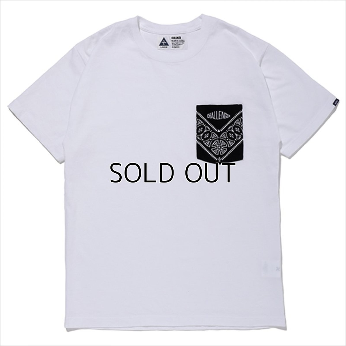 画像1: CHALLENGER Bandana PKT Tee (Tシャツ) (1)