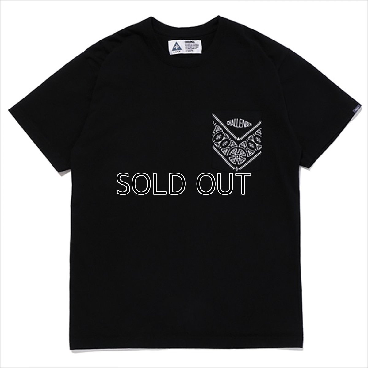 画像1: CHALLENGER Bandana PKT Tee (Tシャツ) (1)