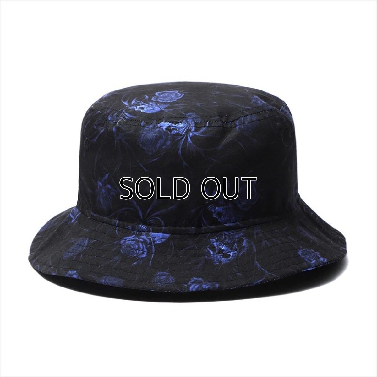 画像4: YOHJI YAMAMOTO x NEW ERA Bucket Hat 2021SS Transcription Print Skull Rose (4)
