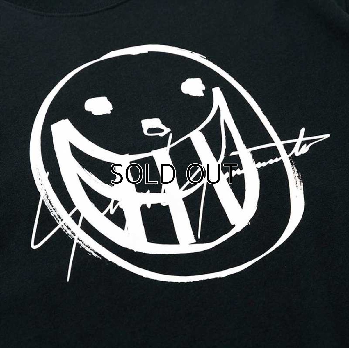 画像2: YOHJI YAMAMOTO x NEW ERA T-shirt 2021SS Smile Logo (2)