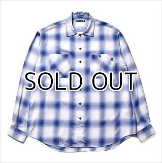 CDL×MINEDENIM 'Rayon Ombre Check Loose Work SH'レーヨン