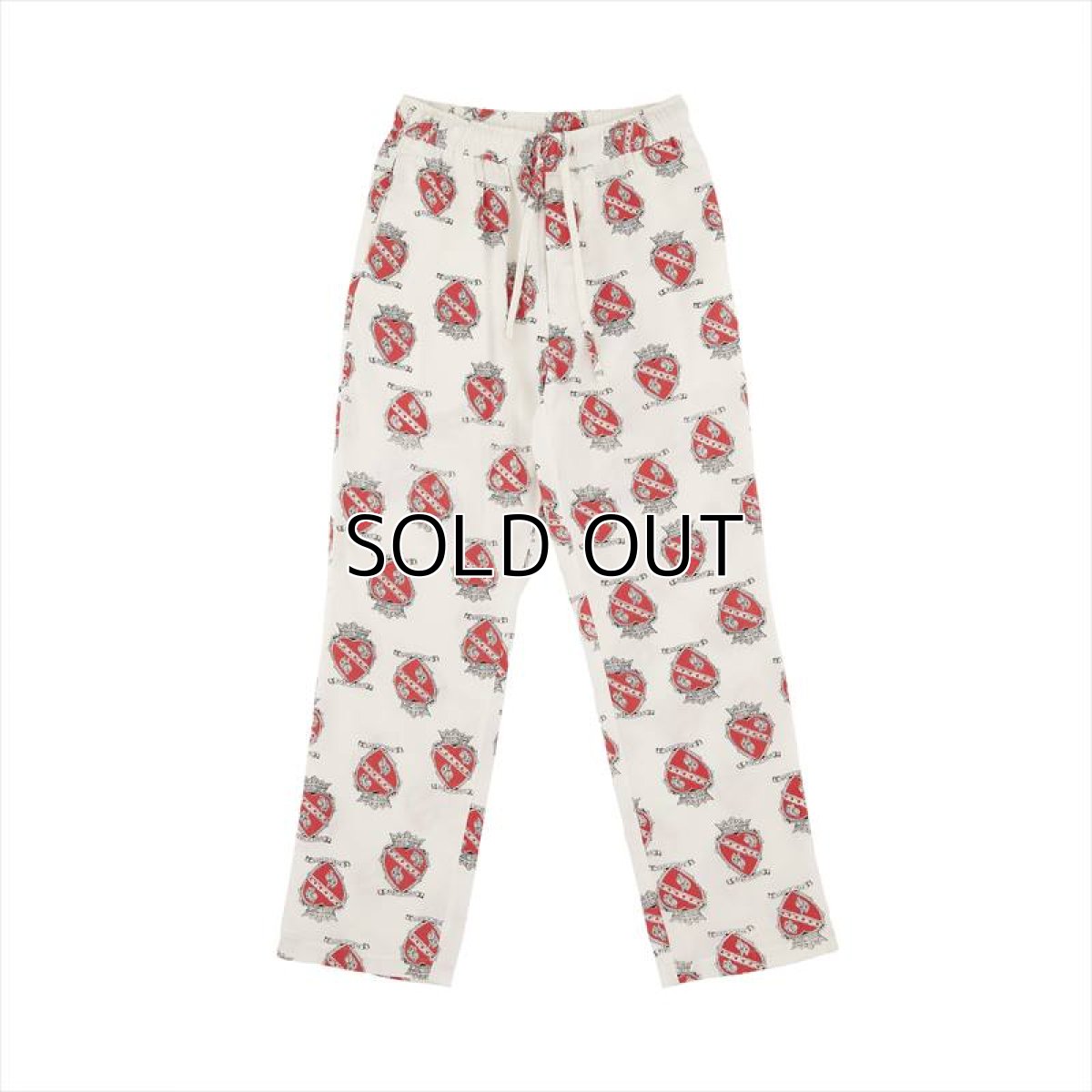 画像1: ©SAINT Mxxxxxx PJ Pants Heart White (パジャマパンツ) (1)