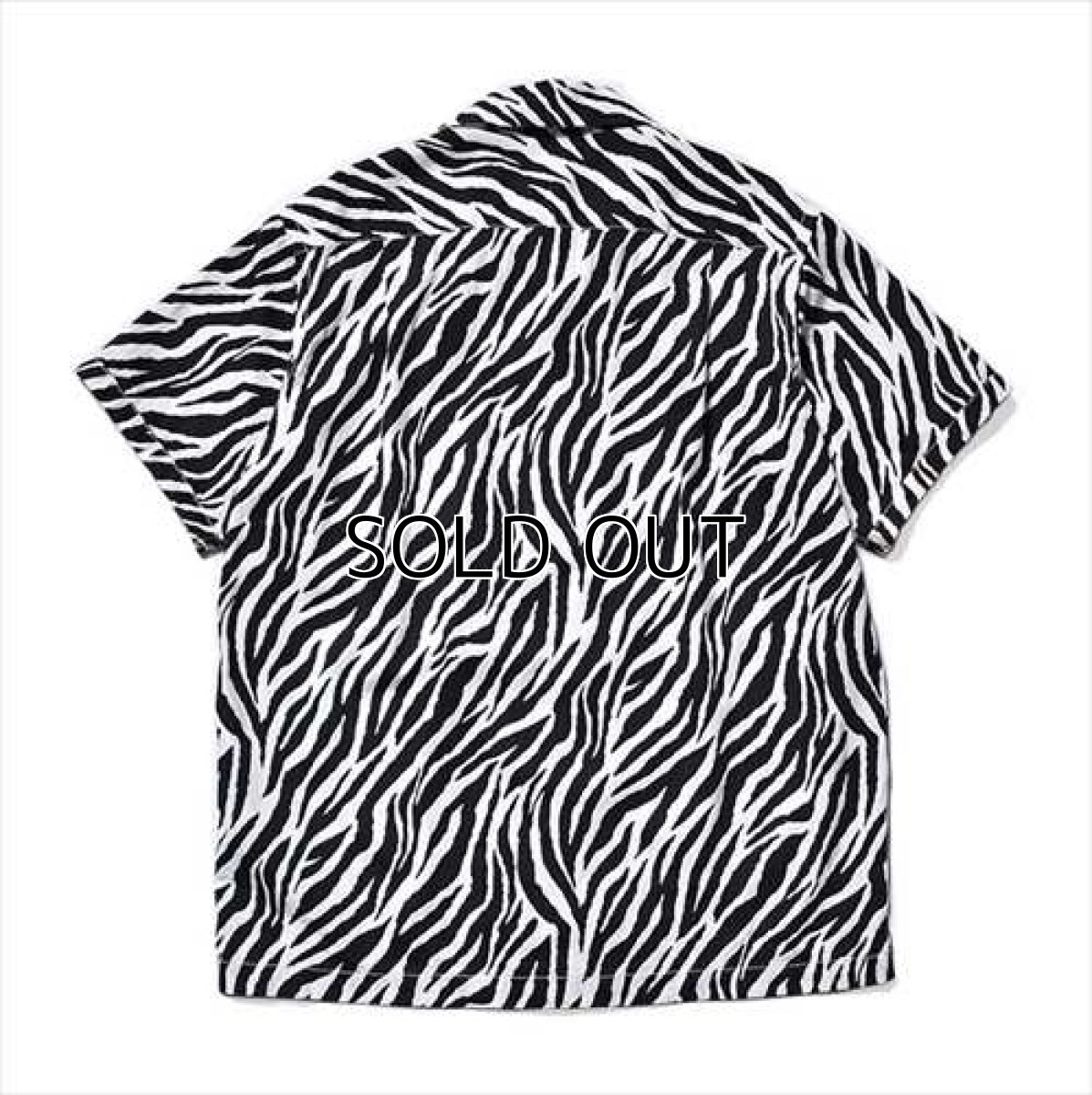 画像3: MINEDENIM Zeebra Denim S/S Open Collar Shirt (ゼブラシャツ) (3)