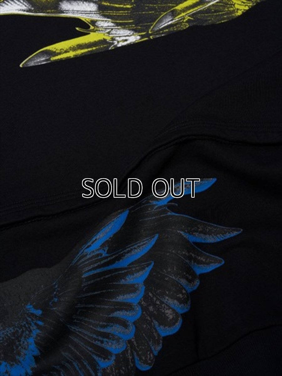 画像3: MARCELO BURLON Wings Patchwork Over Crew Sweatshirt (スウェット) (3)