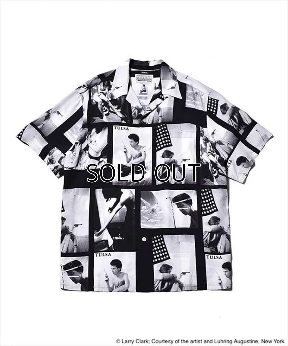 画像1: WACOKO MARIA x Stie-lo x LARRY CLARK “TULSA” S/S Hawaian Shirt (TYPE-2) ハワイアンシャツ (1)